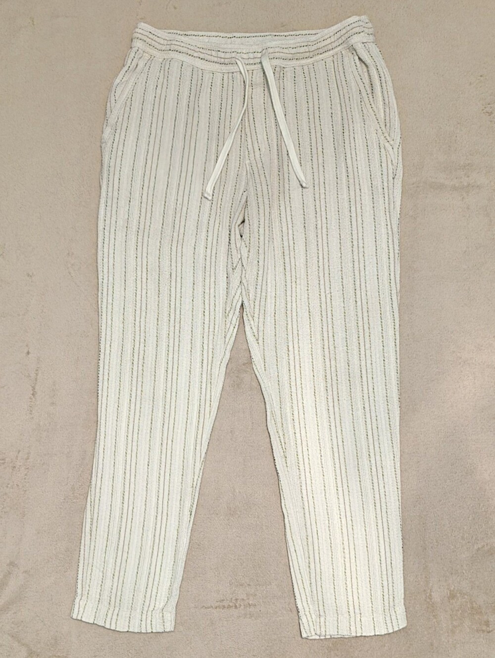 Zara Striped Knit Pants Size Large